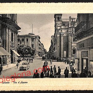 ai7363 - CARTOLINA D' EPOCA - Taranto Città - Villa d' Aquino