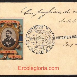 ae2973 - CARTOLINA  D'EPOCA - Verona Città - Fucilieri di Verona