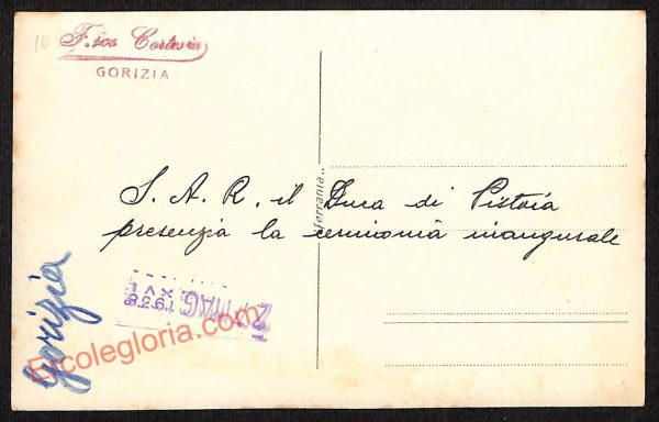 ag1796 - CARTOLINA D'EPOCA - Gorizia Città - immagine 2