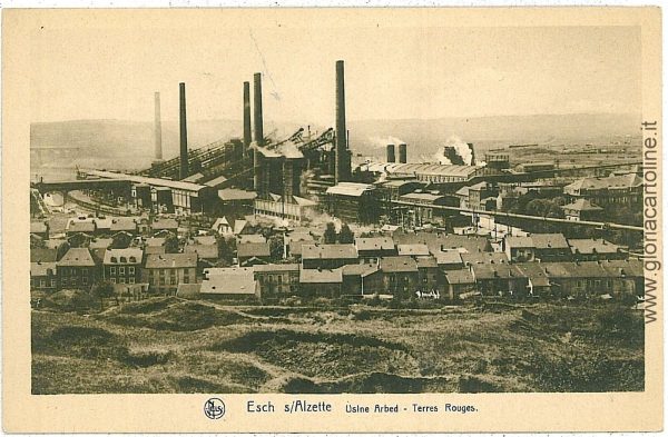 08588 - LUXEMBOURG  - Vintage Postcard  CPA -   Esch-Alzette