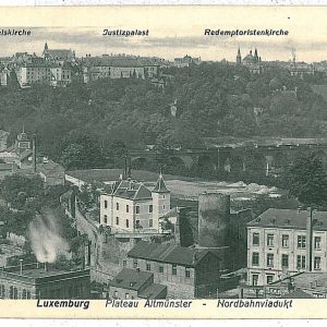 08593 - LUXEMBOURG  - Vintage Postcard  CPA -  Luxemburg  town  PANORAMA