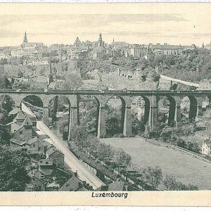 08597 - LUXEMBOURG  - Vintage Postcard  CPA -  Luxemburg  town