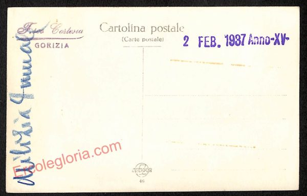 ag1797 - CARTOLINA D'EPOCA - Gorizia Città - immagine 2