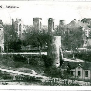 08600   - LUXEMBOURG  - Vintage Postcard  CPA -  Luxemburg  town RAHMTURME