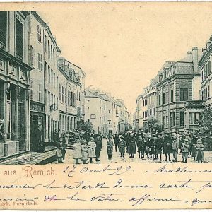 08601  - LUXEMBOURG  - Vintage Postcard  CPA - REMICH 1899