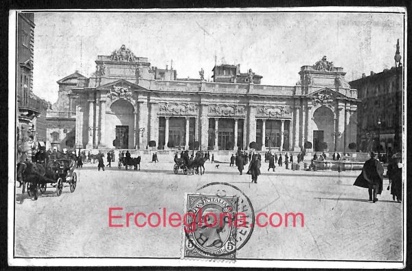 ad7623 - CARTOLINA D'EPOCA - Roma Città - Piazza Colona