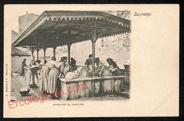 ag5071 - CARTOLINA D'EPOCA - Imperia Provincia - Sanremo