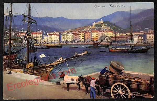 ag5073 - CARTOLINA D'EPOCA - Imperia Provincia - Sanremo