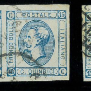 P3256 D - ITALIA REGNO , SASS. NR. 12 ANNULLATI,