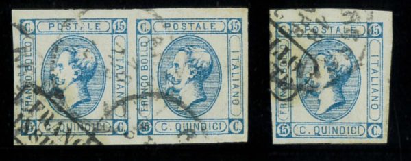 P3256 D - ITALIA REGNO , SASS. NR. 12 ANNULLATI,