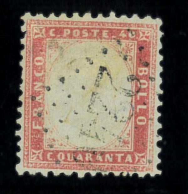 P3256 E - ITALIA REGNO , SASS. NR. 3 USATO