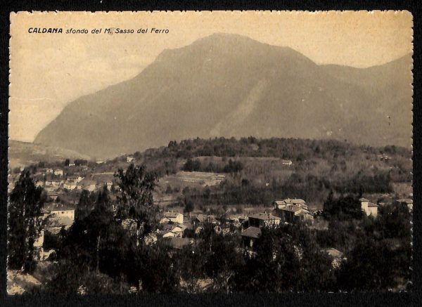 ab5033 -  CARTOLINA  D'EPOCA -  Varese Provincia  : CALDANA 1953