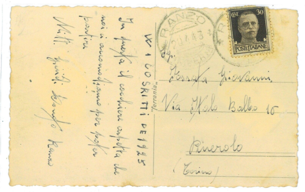 ag4759 - CARTOLINA D'EPOCA - Imperia Provincia - Ranzo - immagine 2