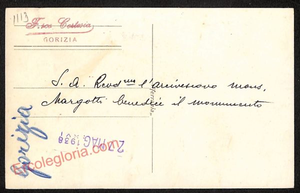 ag1798 - CARTOLINA D'EPOCA - Gorizia Città - immagine 2
