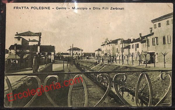 ai1187 - CARTOLINA D'EPOCA - Rovigo Provincia - Fratta Polesine
