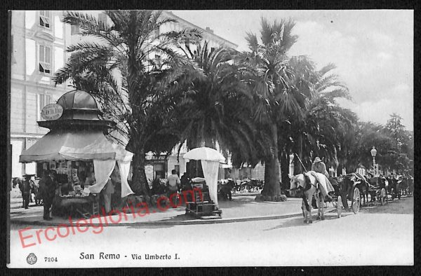 ag5081 - CARTOLINA D'EPOCA - Imperia Provincia - Sanremo