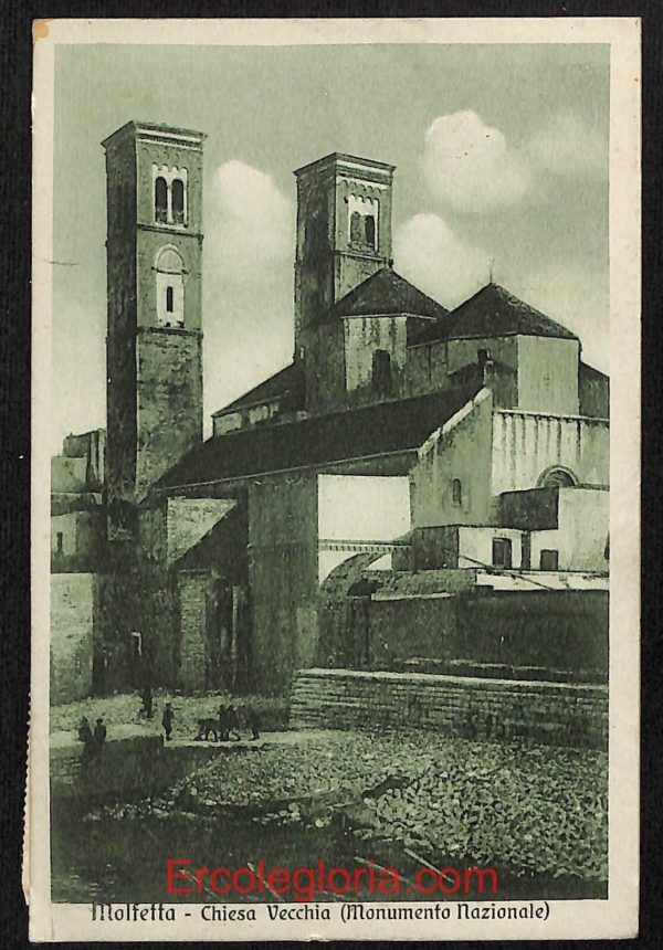 ae0859 - CARTOLINA  D'EPOCA - Bari Provincia - Molfetta  1915