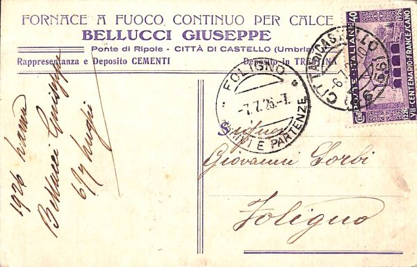 ac3181 - CARTOLINA  D'EPOCA - Perugia Provincia - Citta di Castello