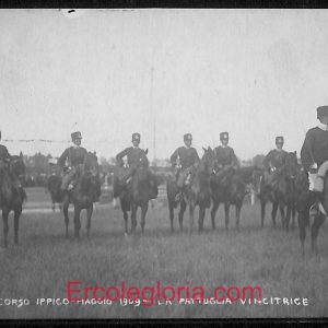 ad7632 - CARTOLINA D'EPOCA - Roma Città - La Pattuglia Vincitrice  1909