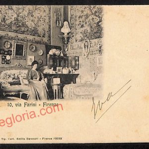 ae7376 - CARTOLINA D'EPOCA - Firenze Città - Via Farini