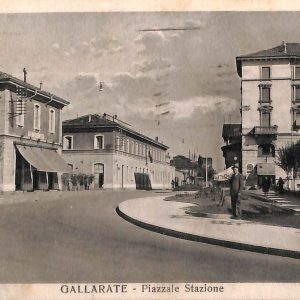 ab5091 -  CARTOLINA  D'EPOCA -  Varese Provincia  : GALLARATE  1938