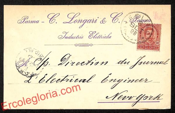 ah5535 - STORIA POSTALE - Parma Città