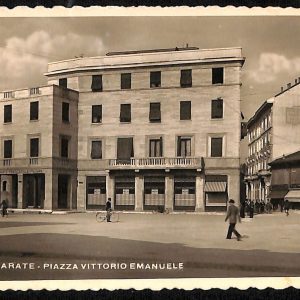 ab5095 -  CARTOLINA  D'EPOCA -  Varese Provincia  : GALLARATE 1943