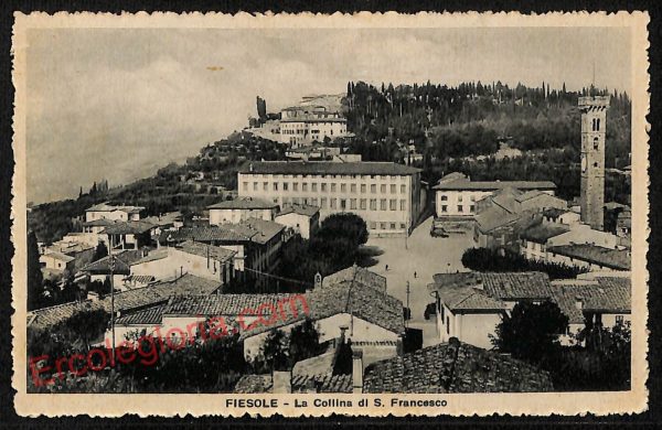 ae7690 - CARTOLINA D'EPOCA - Firenze Provincia - Fiesole  1938
