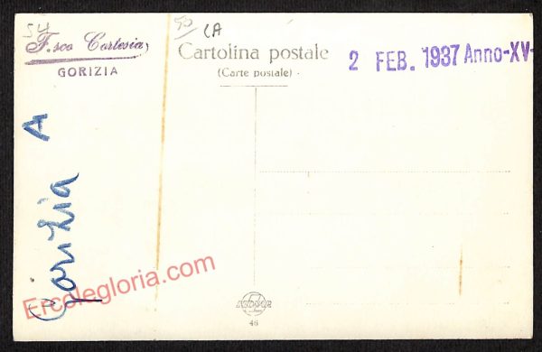 ag1800 - CARTOLINA D'EPOCA - Gorizia Città - immagine 2