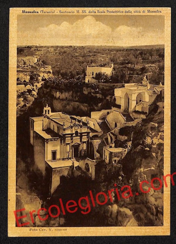ai7423 - CARTOLINA D' EPOCA - Taranto Provincia - Massafra