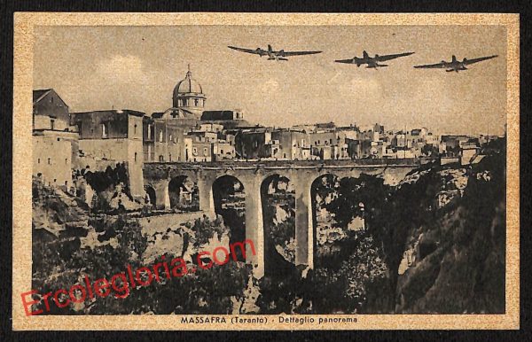 ai7424 - CARTOLINA D' EPOCA - Taranto Provincia - Massafra