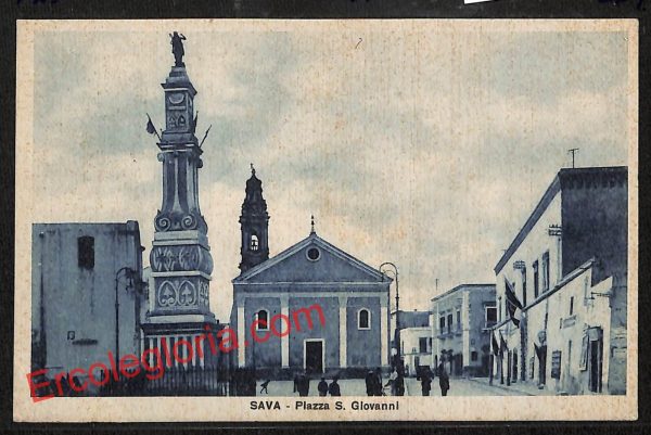 ai7444 - CARTOLINA D' EPOCA - Taranto Provincia - Sava