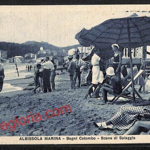 ai5038 - CARTOLINA D'EPOCA - Savona Provincia - Albissola Marina