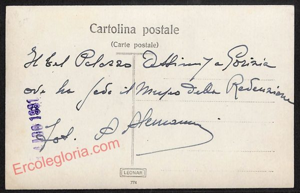 ag1801 - CARTOLINA D'EPOCA - Gorizia Città - immagine 2