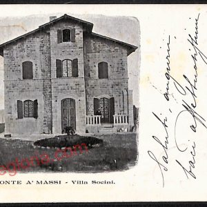 ae7760 - CARTOLINA D'EPOCA - Firenze Provincia - Fonte A' Massi
