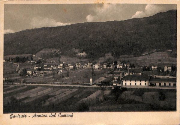 ab5124 -  CARTOLINA  D'EPOCA -  Varese Provincia  : GAVIRATE