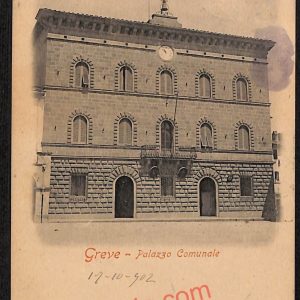 ae7775 - CARTOLINA D'EPOCA - Firenze Provincia - Greve in Chianti   1902