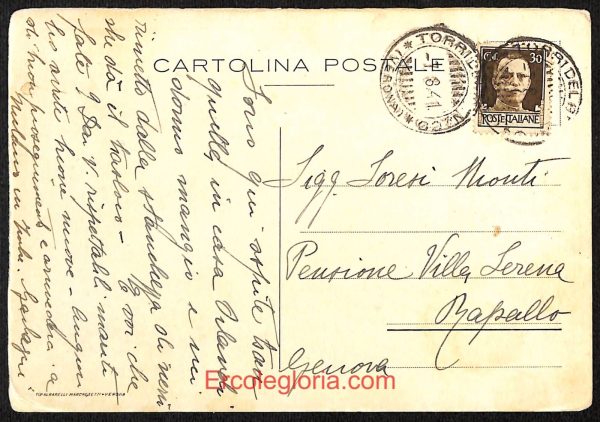 ae3026 - CARTOLINA  D'EPOCA - Verona Città - immagine 2