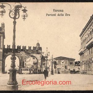 ae3027 - CARTOLINA  D'EPOCA - Verona Città - Portoni della Bra
