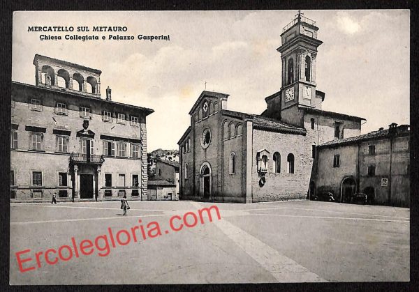 ah6747 - CARTOLINA  D'EPOCA - Pesaro e Urbino Provincia - Mercatello sul Metauro