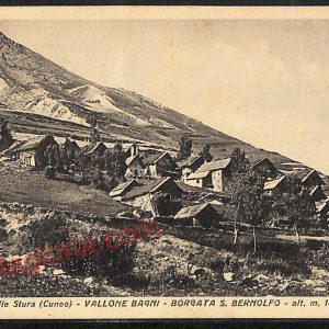 ae5787 - CARTOLINA D'EPOCA - Cuneo Città - Valle Stura  1942