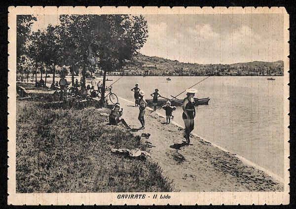 ab5130 -  CARTOLINA  D'EPOCA -  Varese Provincia  : GAVIRATE