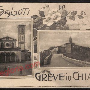 ae7785 - CARTOLINA D'EPOCA - Firenze Provincia - Greve in Chianti