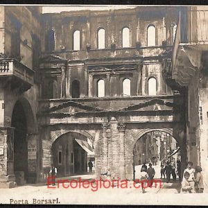 ae3033 - CARTOLINA  D'EPOCA - Verona Città - Porta Borsari