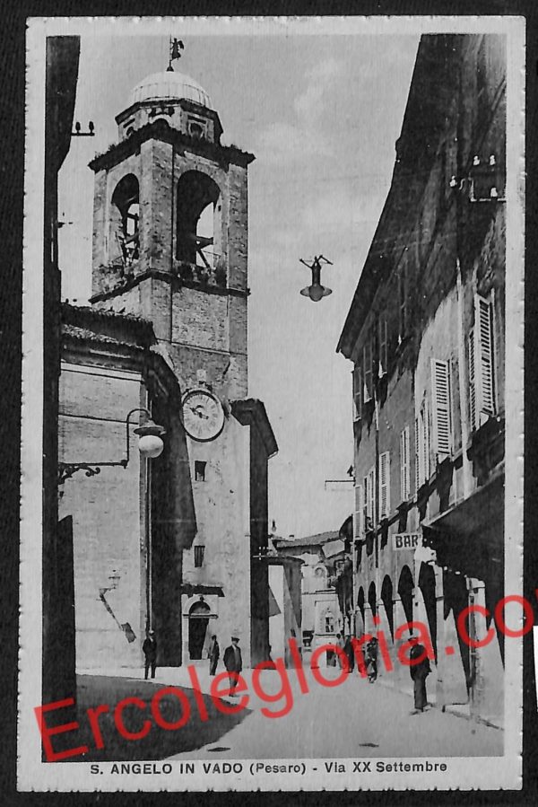 ah6754 - CARTOLINA  D'EPOCA - Pesaro e Urbino Provincia - Sant'Angelo in Vado