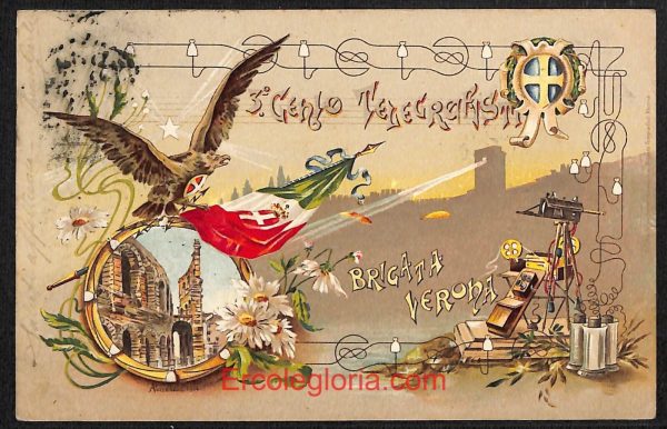 ae3041 - CARTOLINA  D'EPOCA - Verona Città