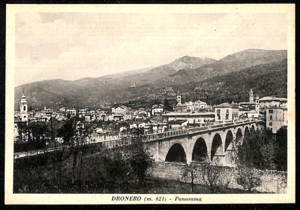 ab4416  -  CARTOLINA  D'EPOCA -  Cuneo Provincia -  DRONERO