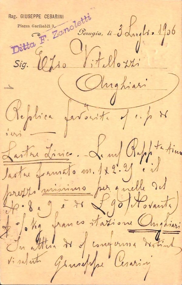 ac3275 - CARTOLINA  D'EPOCA - Perugia Città - immagine 2