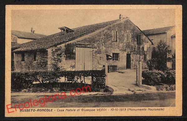 ah5556 - CARTOLINA  D'EPOCA - Parma Provincia - Busseto