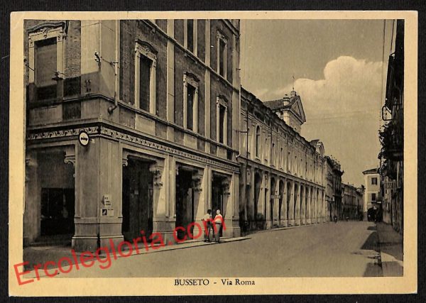 ah5558 - CARTOLINA  D'EPOCA - Parma Provincia - Busseto
